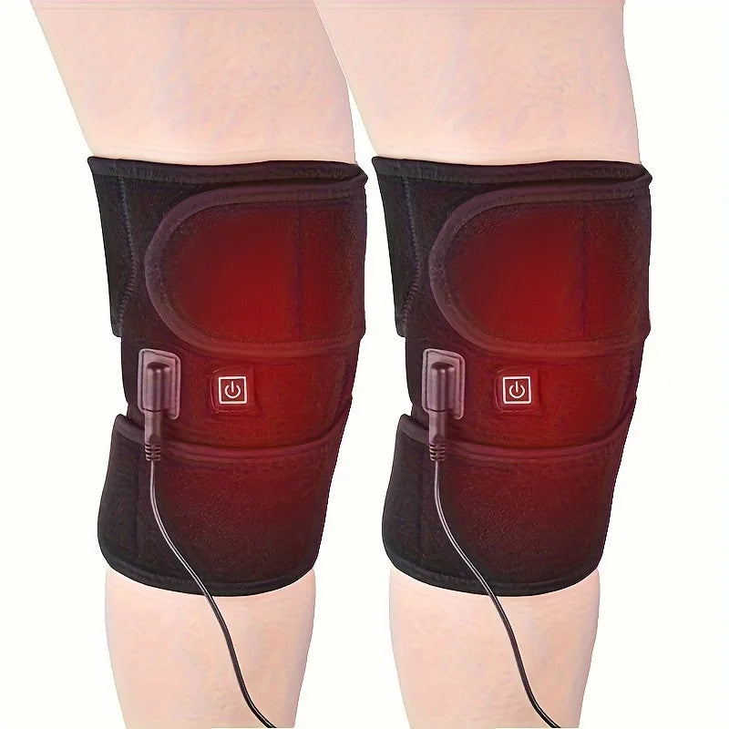 3 in 1 Screen With Different modes Cordless Thermal Knee/Shoulder/Elbow Pad Massager Vibration Joint Brace Muscle Relaxation Pain Relief