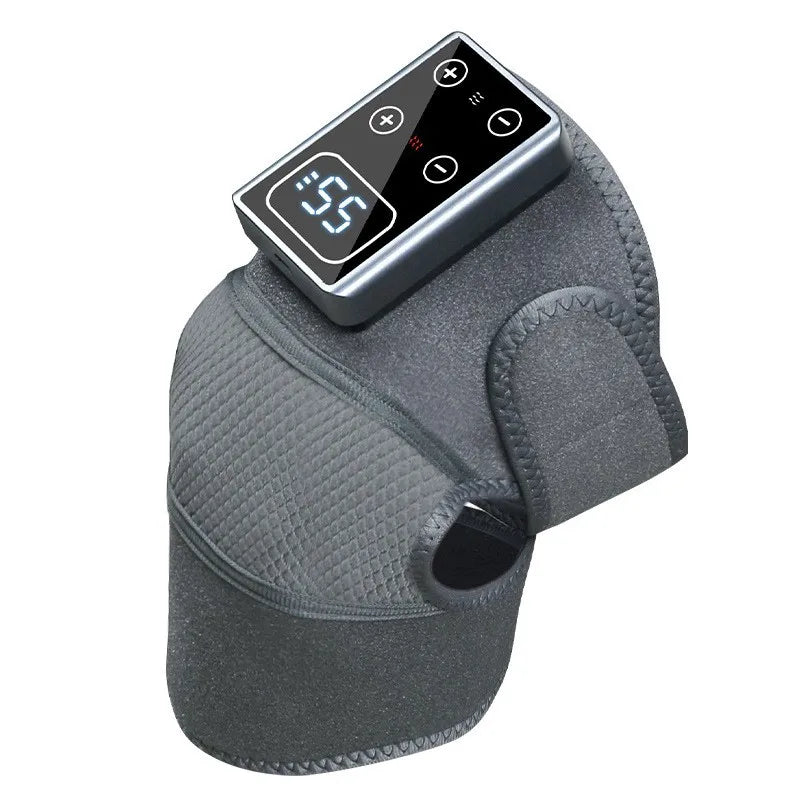 3 in 1 Screen With Different modes Cordless Thermal Knee/Shoulder/Elbow Pad Massager Vibration Joint Brace Muscle Relaxation Pain Relief